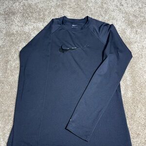 Nike Men's Black Long Sleeve Shirt